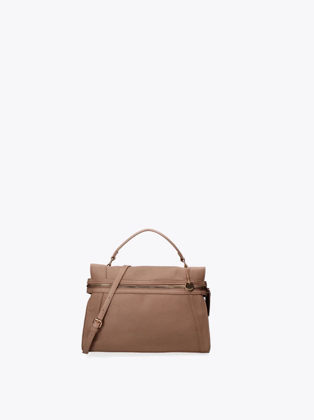 Leather Crossbody Satchel Bag for Everyday Use And Work