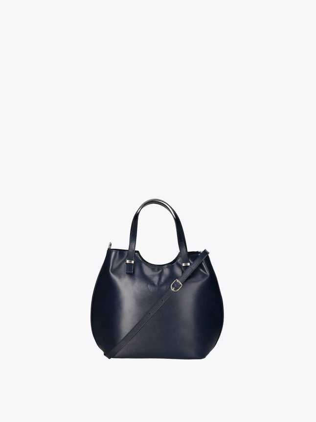 Chic Leather Tote Bag with Top Handles And Detachable Crossbody Strap Daily Use