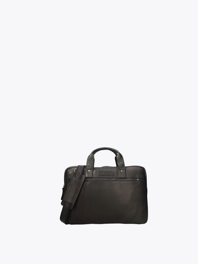 Leather Briefcase Laptop Bag for Office Use