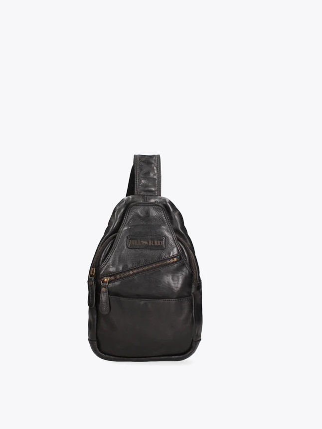 Classic Leather Crossbody Sling Bag for Everyday Travel