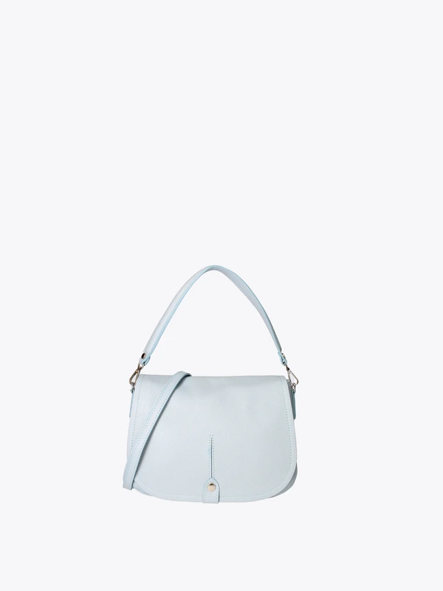 Leather Satchel with Top Handle and Crossbody Strap for Everyday Use