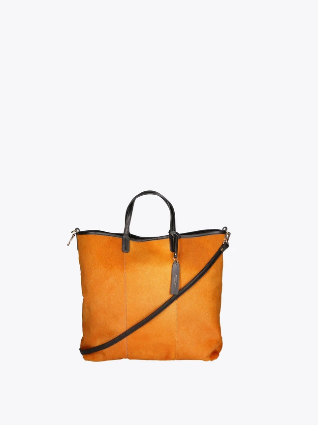 Suede Tote Bag With Detachable Crossbody Strap for Everyday Use