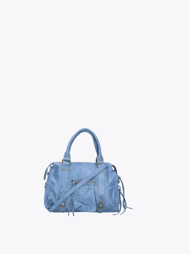 Large Capacity Tote Leather Satchel Handbag for Work, School & Daily Commute