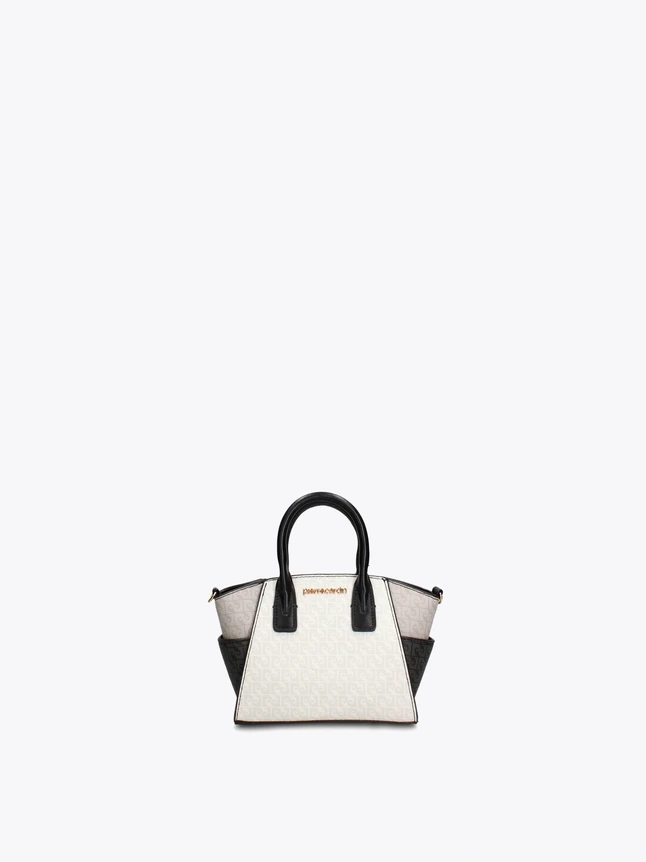 Women's Structured Handbag In Vegan Leather For Evening - Sophisticated Design