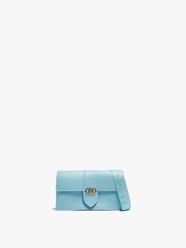 Flap Satchel Bag Mini Crossbody PU Leather for Evening Essentials