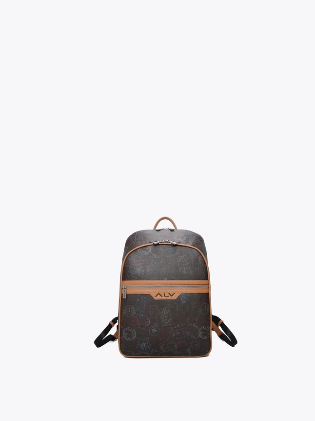 Urban Canvas Laptop Backpacks with Leather Trim for Daily Commute