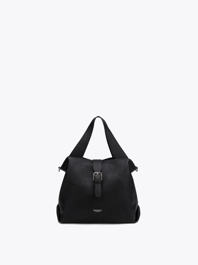 Sophisticated Vegan Leather Handbag For Women With Compact Shape