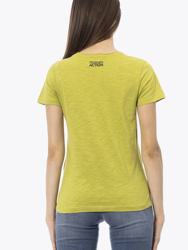 Trussardi Action Short Sleeve Cotton T Shirt Casual Everyday Wear