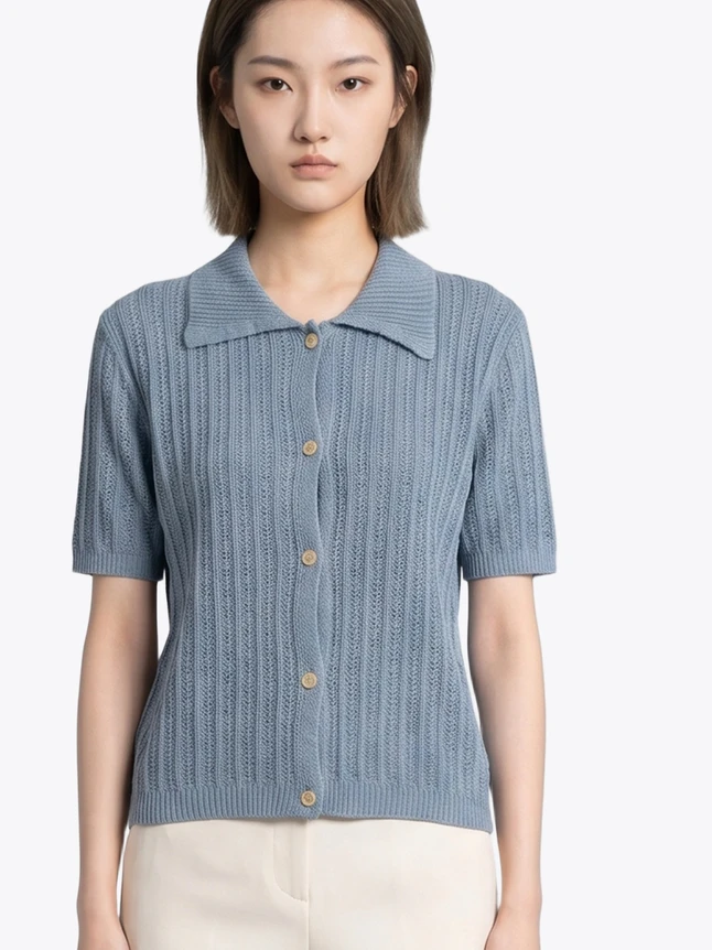 Classic Knitwear In Polyester For Daily Wear With Soft Shape