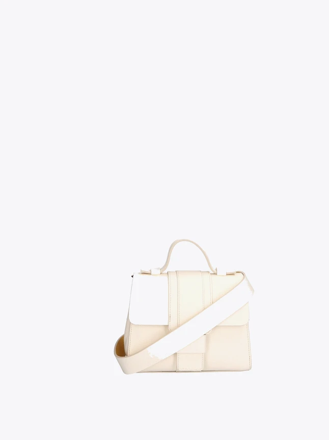 Leather Satchel Bag with Top Handle for Daily Use