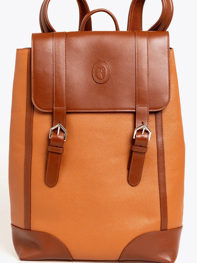 Elegant Leather Backpack for Laptop