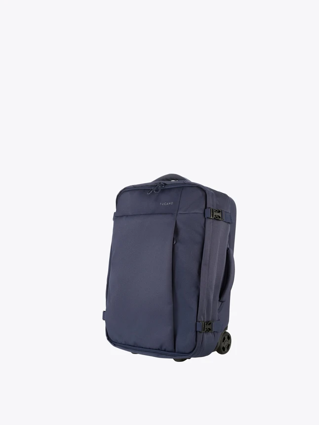 Executive Nylon Rolling Backpack for Travel And Work