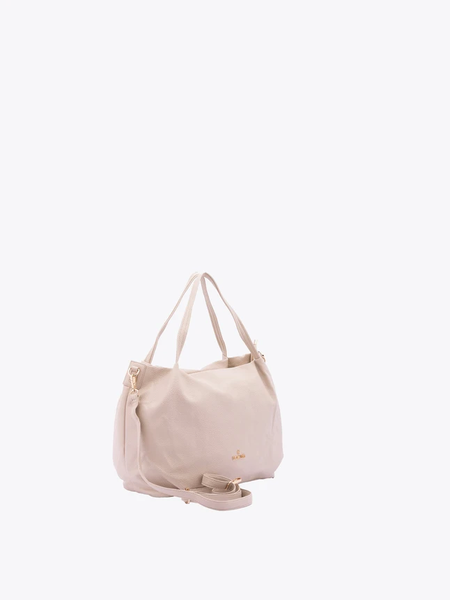 Canvas Tote Bag with Dual Handles and Removable Crossbody Strap for Everyday Use