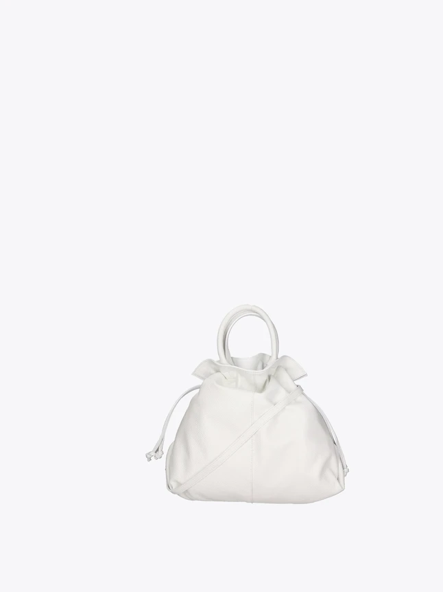 Soft Fabric Drawstring Tote Bag with Bow Handle for Everyday Use