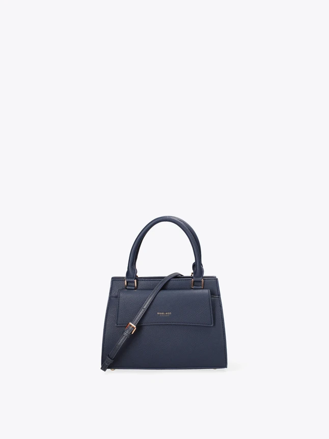 Leather Top Handle Satchel Bag with Detachable Strap for Everyday Use