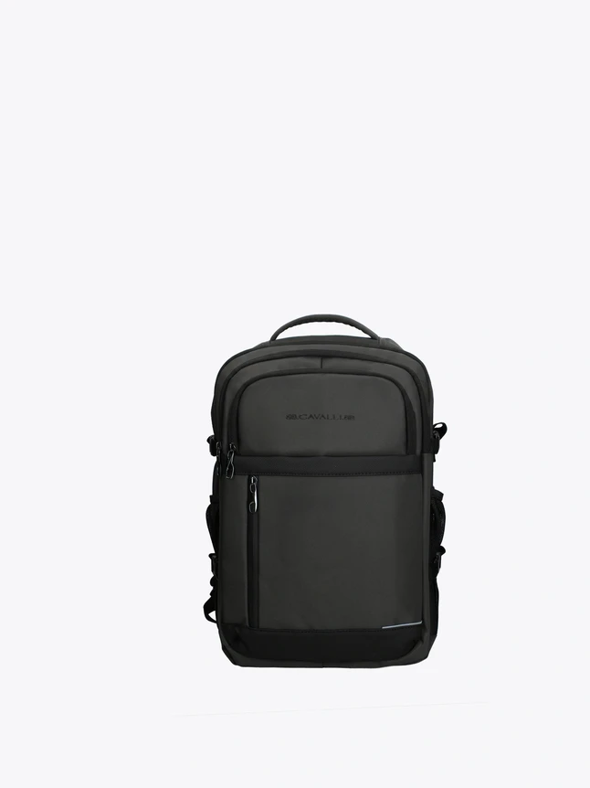 Sleek Polyester Backpack For Travel - Minimalist Design With Slim Shape