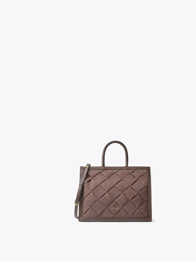 Quilted Leather Tote Bag for Everyday Use