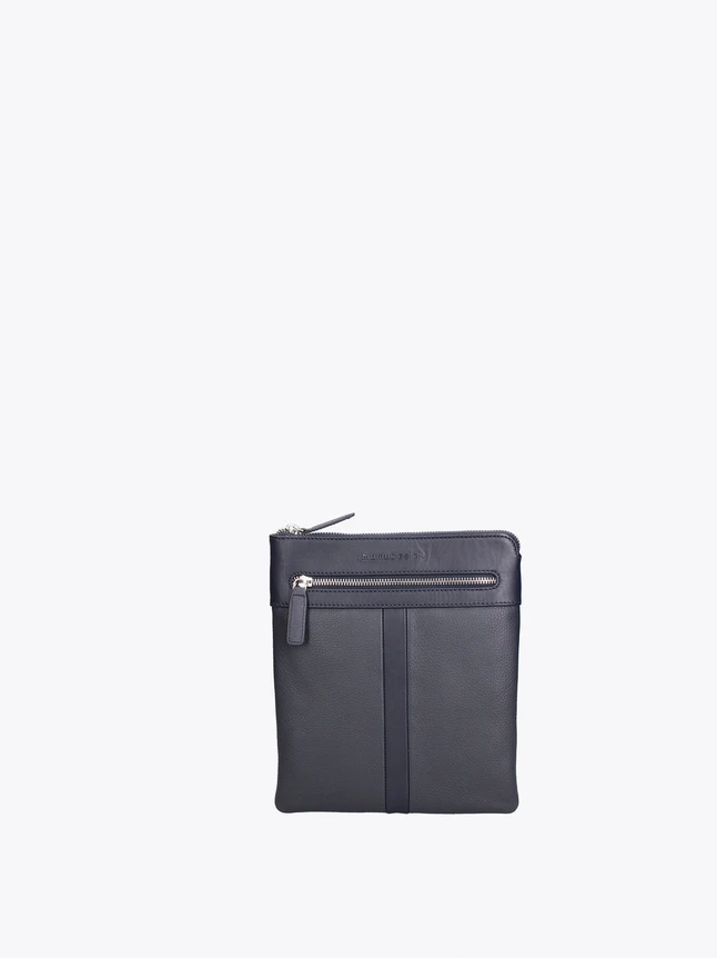 Elegant Crossbody Bag In Genuine Leather For Men - Timeless Design