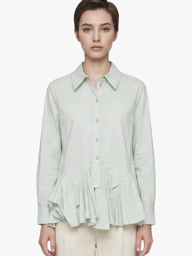 Women's Everyday Blouse For Special Occasions - Modern Design