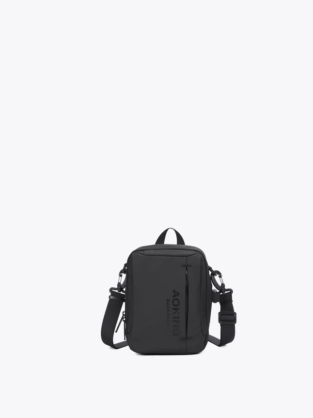 Aoking Crossbody Bag Vertical Zipper Front Everyday Use
