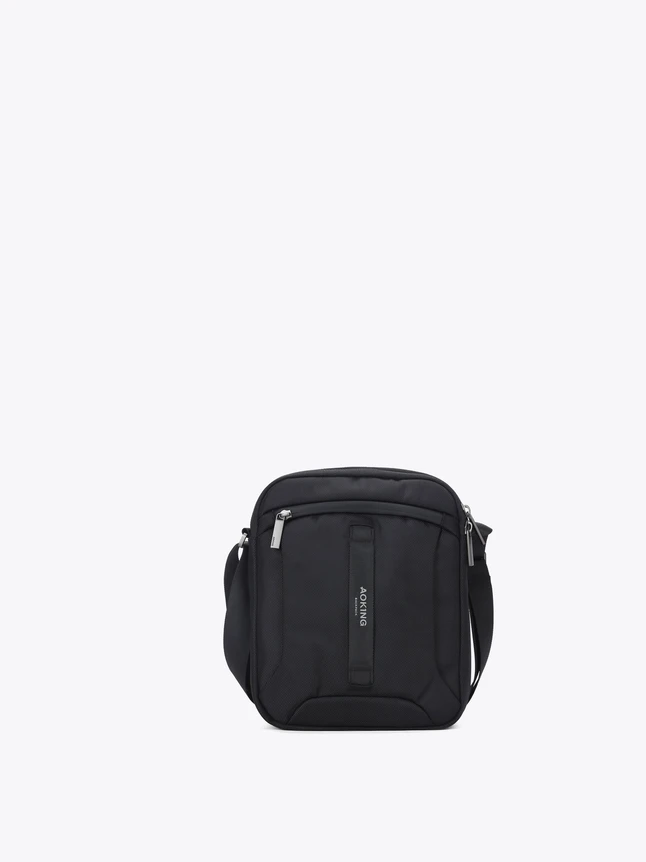 Minimalist Nylon Shoulder Bag for Laptop Daily Use