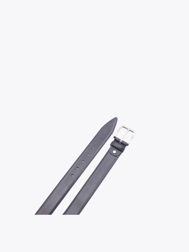 Leather Belt Classic Design with Stainless Steel Buckle for Everyday Wear