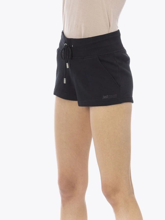 Women's Athletic Drawstring Shorts Cotton Blend with Pockets