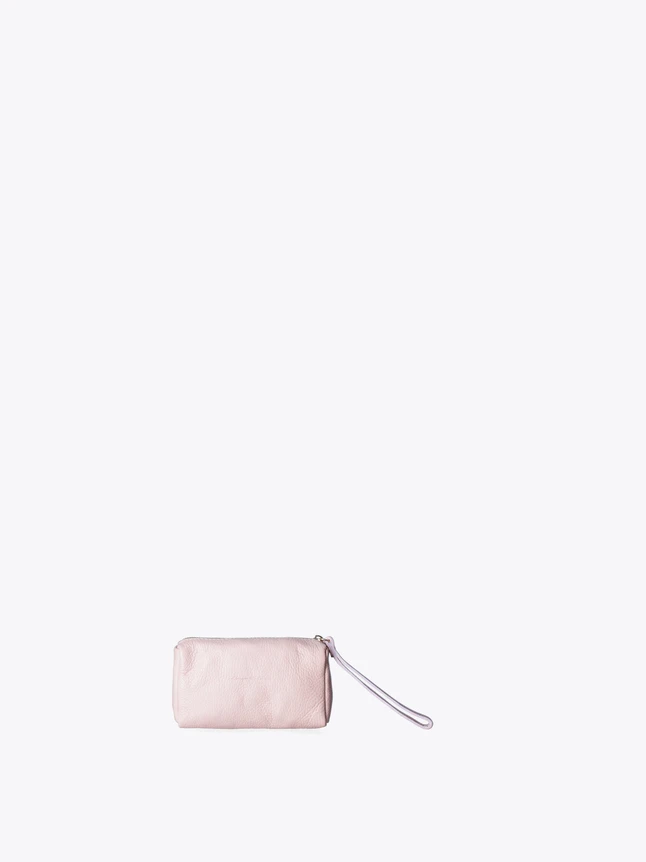 Minimalist Leather Wristlet Pouch for Everyday Essentials