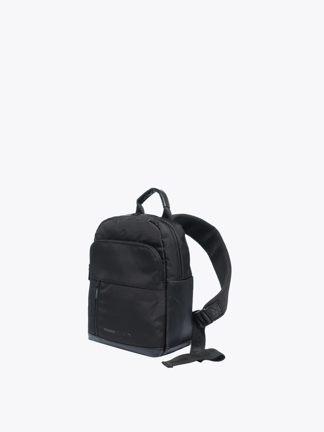 Premium Fabric And Leather Urban Daypack For Modern City Travel