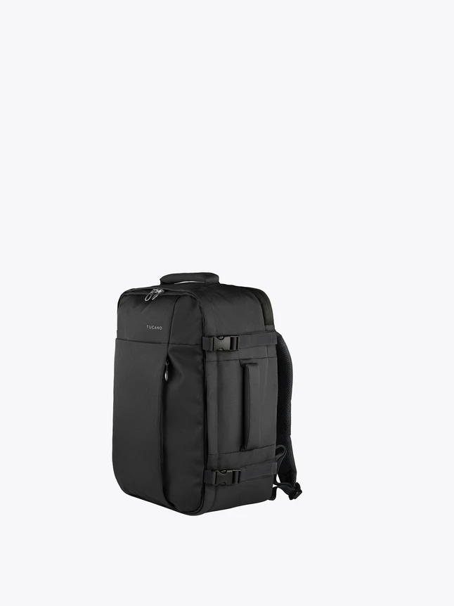 Modern Durable Fabric Carry On Travel Backpack For Business And Commute