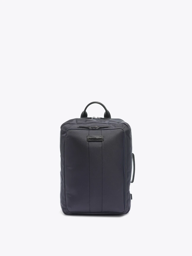 Minimalist Nylon Laptop Backpack for Professionals with Padded Compartment