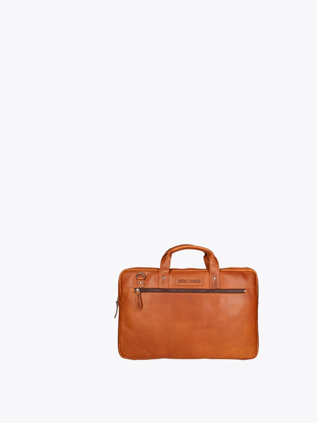 Leather Briefcase Laptop Bag for Business Use