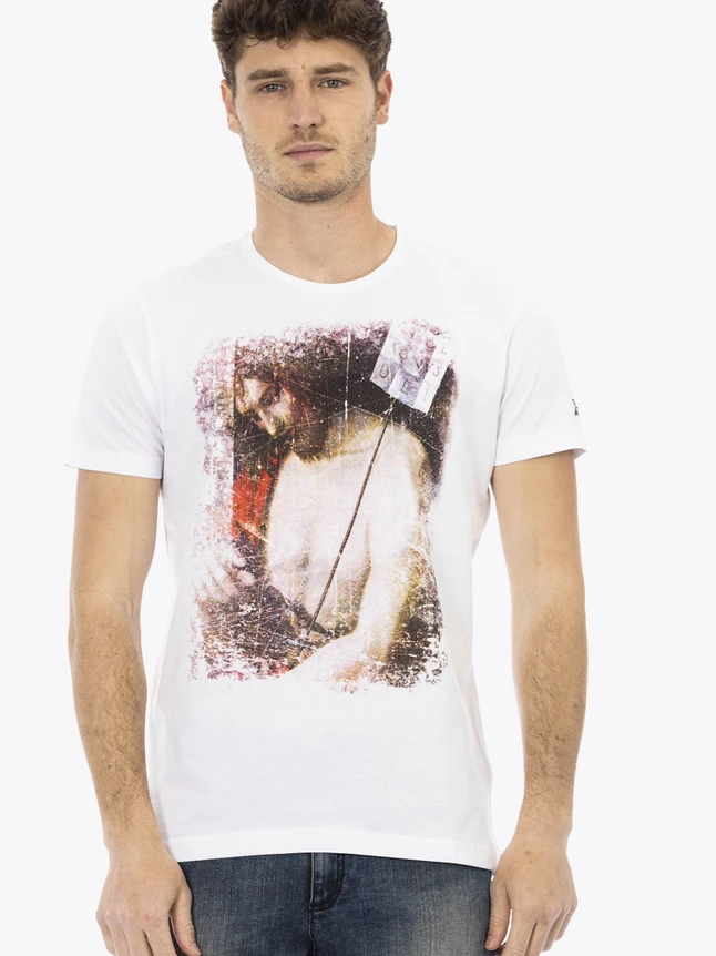 Graphic Cotton T Shirt Casual Wear for Daily Street Style