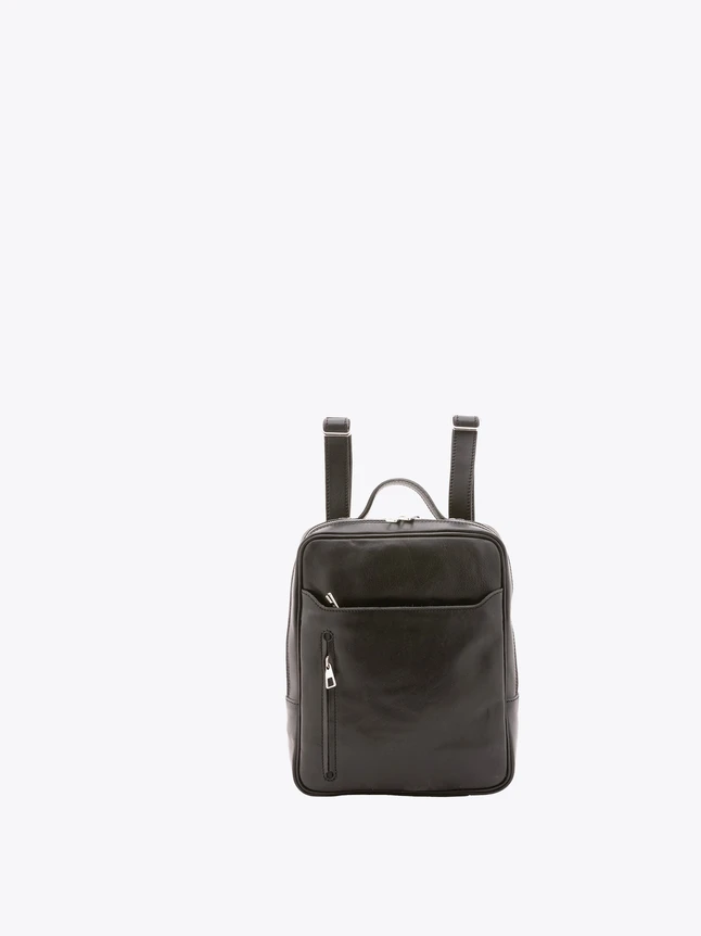 Vintage Leather Backpack for Laptop