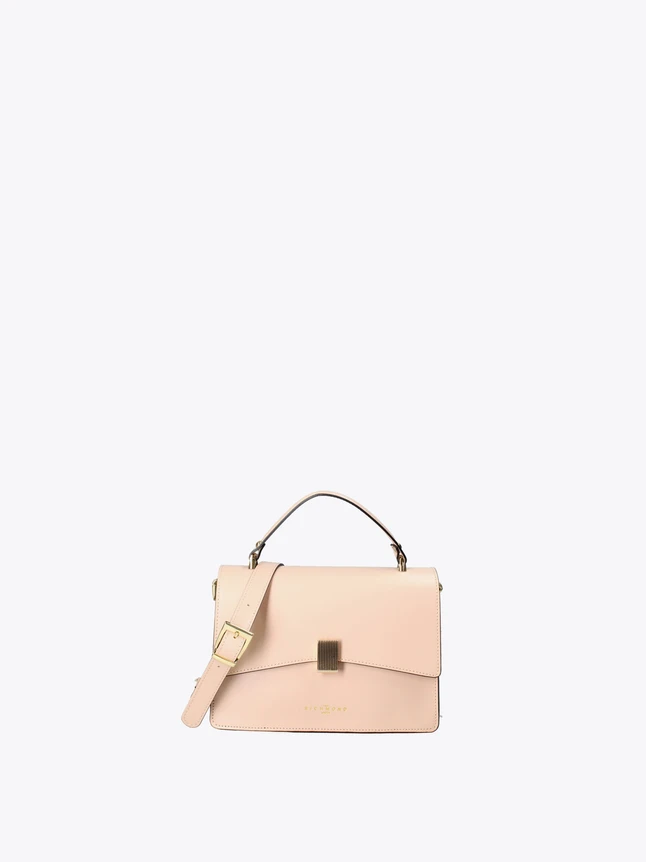 Leather Satchel Bag with Top Handle And Crossbody Strap for Everyday Use