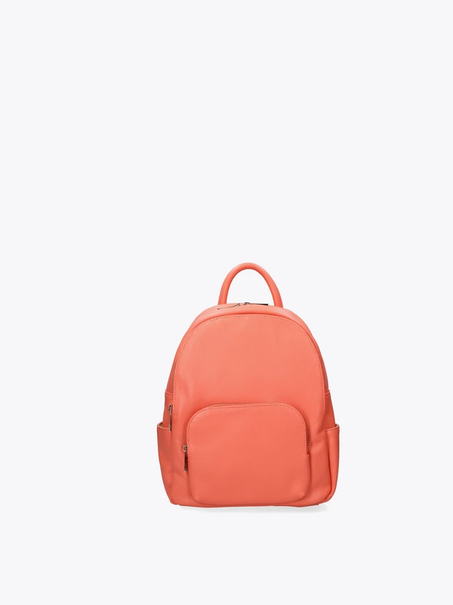 Sleek Vegan Leather Everyday Backpack Accessory