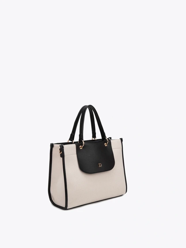 Minimalist Vegan Leather Handbag For Women - Classic Design With Polished Shape