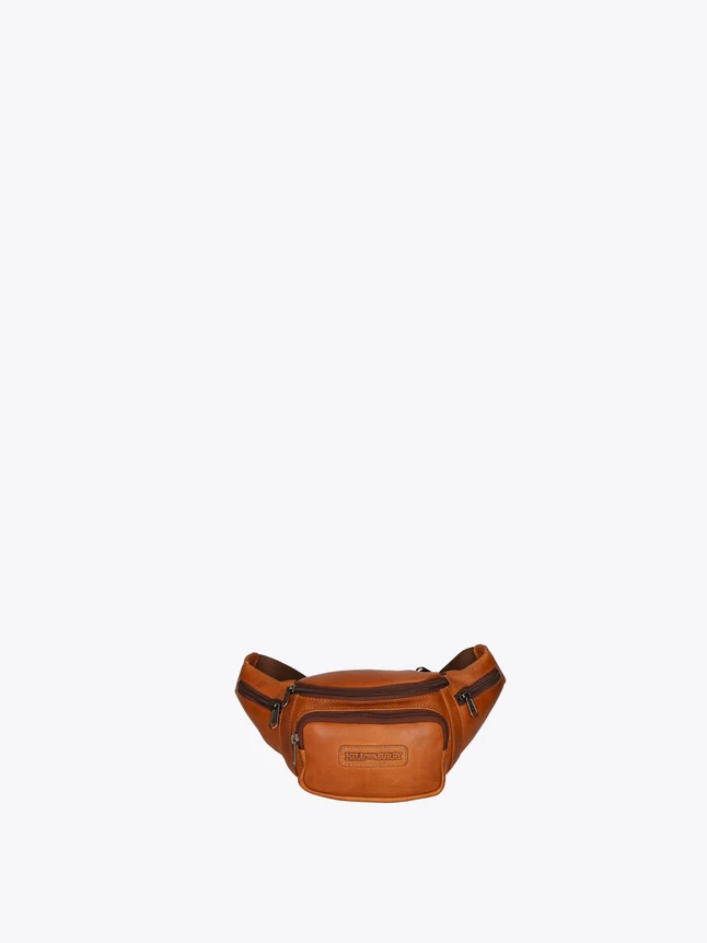 Leather Belt Bag with Multiple Pockets for Travel And Everyday Use
