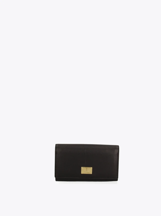 Leather Slim Wallet Clutch for Evening Essentials