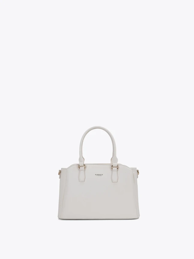 Minimalist Leather Tote Bag Top Handle for Everyday Use