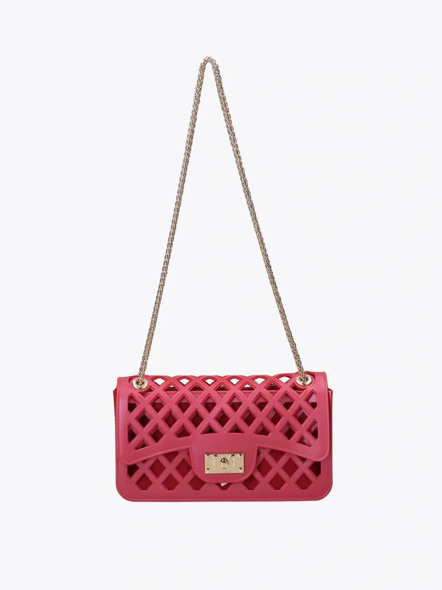 Modern Vegan Leather Handbag For Women - Chic Design With Structured Shape