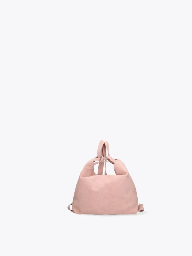 Luxe Suede Convertible Shoulder Bag Backpack For Modern Everyday Elegance