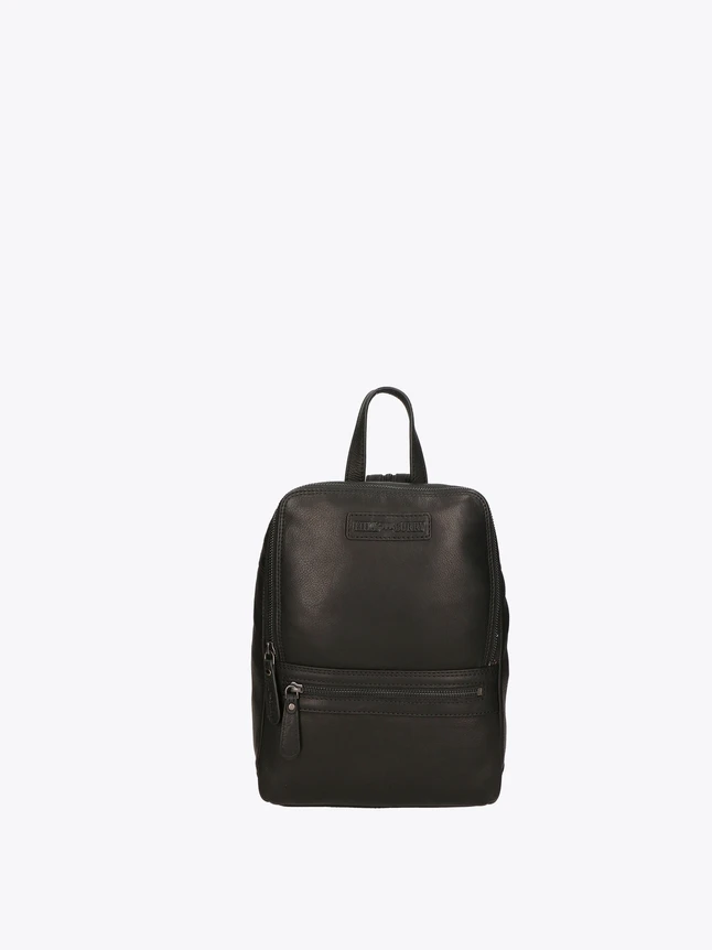 Minimalist Leather Laptop Backpack