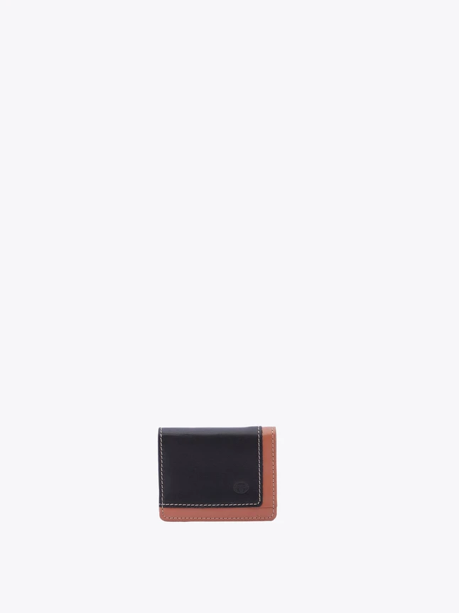 Leather Minimalist Compact Wallet Card Holder for Everyday Essentials
