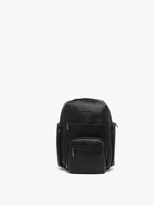 Minimalist Leather Laptop Backpacks for Work