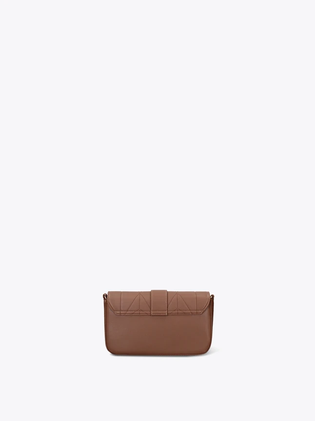 Elegant Leather Geometric Quilted Flap Crossbody Bag Versatile Style