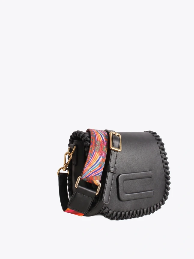 Lightweight Vegan Leather Crossbody Bag For Travel - Modern Design