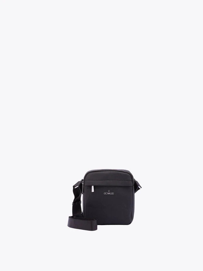 Minimalist Leather Crossbody Bag Square Shape for Daily Use