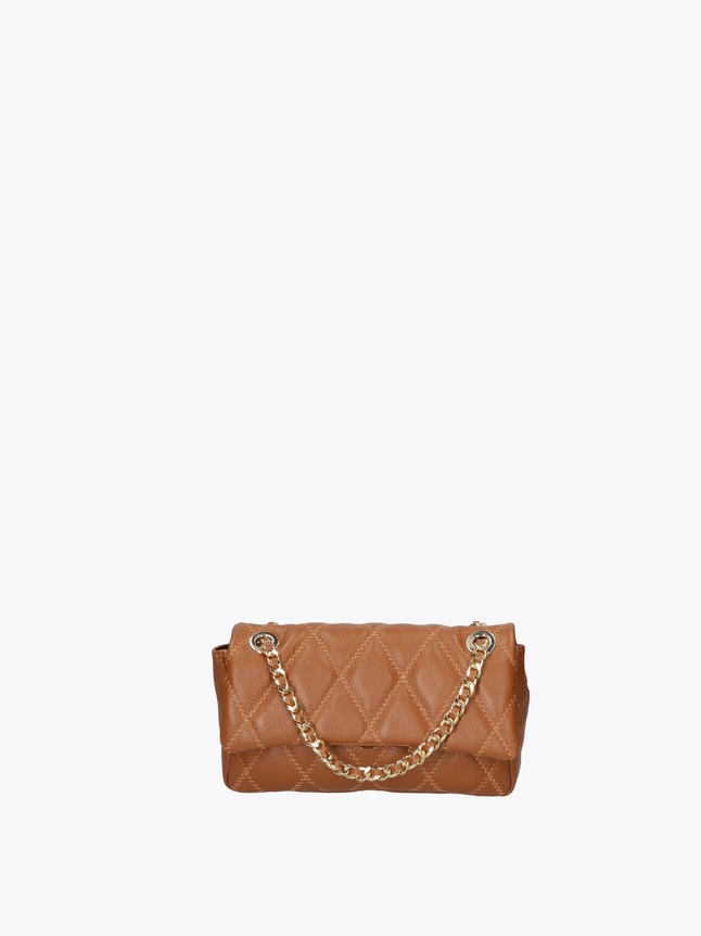 Quilted Leather Shoulder Bag Chain Strap for Evening And Party