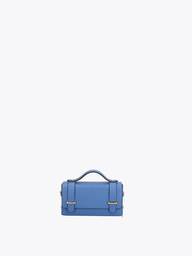 Elegant Leather Mini Top Handle Satchel For Versatile Daily Chic